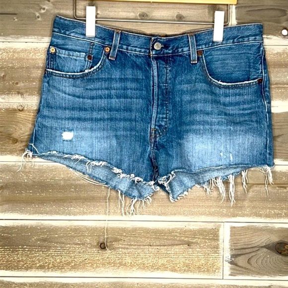 Levi's Pants - Levi’s 501 Cutoff Denim Shorts
